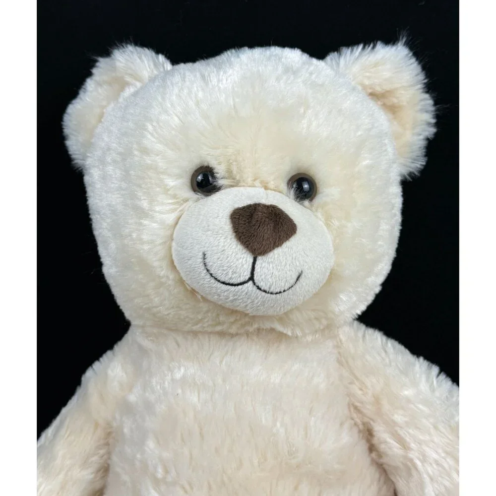 Build A Bear Workshop Lil Buttercream Cub Teddy Bear Plush Soft Cuddly Off-White